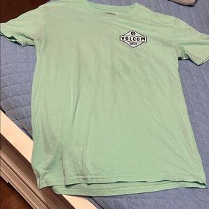Volcom Men's Light Green Short Sleeve Tee